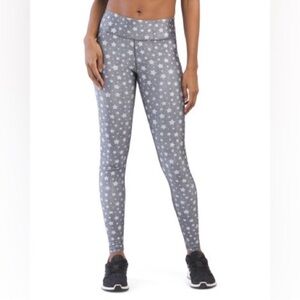 Terez Star Print Ankle Leggings Size Large NWT